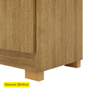 Ver imagem 5 de Guarda Roupa Casal 6 Portas 2g Espelho 218 Cm Nature Vlr