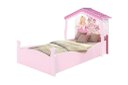 Ver imagem 2 de Cama Casa Infantil Rosa Com Estampa Decorada 100% MDF Cor Rosa JA