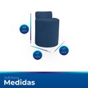 Ver imagem 6 de Puff Banqueta Alto Confortável Reforçado Minimalista Roma Suede