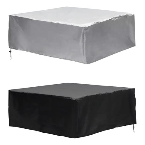 Capa Impermeável Compatível Mesa Quadrada 1,40x1,40x0,70