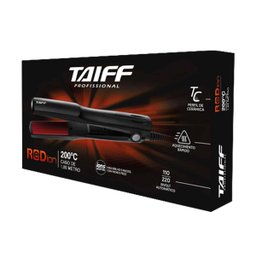 Prancha Cabelo Taiff Red Ion Ceramica Bivolt Preta - 100141 - 6