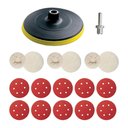 Ver imagem 1 de Kit Polimento Automotivo Politriz Esmerilhadeira Lixadeira