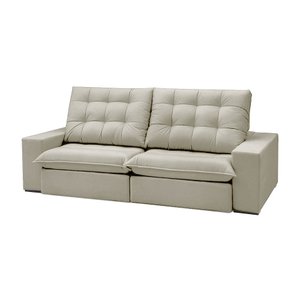 Sofá Sydney Bipartido 2,00:veludo Bege