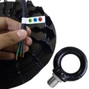 Ver imagem 2 de Luminária Ufo LED 100W Highbay 160º Galpao Empresa Industrias Segurança Jardim Quintal