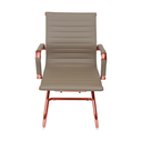 Ver imagem 3 de Cadeira de Escritório Eames Caramelo - Fixa | Rose Gold