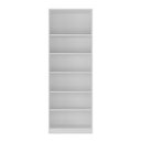 Ver imagem 3 de Sapateira Vertical Moderna 187cm 2 Portas C/ Espelho 100% Mdf Cor:branco