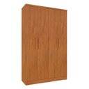 Ver imagem 2 de Guarda-Roupa Solteiro com 4 Portas e 2 Gavetas 133cm Multimóveis CR35480 Cinamomo
