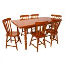 Ver imagem 1 de Mesa de Jantar com 6 Cadeiras Piratini Mel Viero