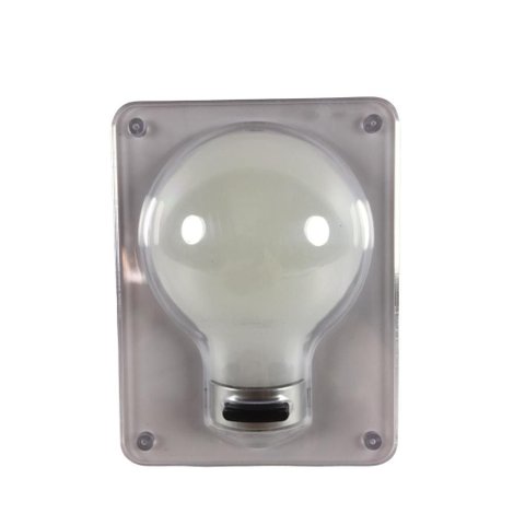 Luminária Lampada Quadrada 1 Led Sobrepor Liga/desliga