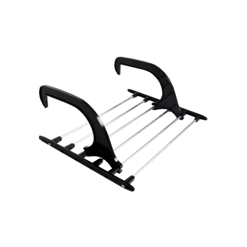 Varal Portátil Suspenso para Janela/ Porta 6 Varetas 30 X 60cm Plástico e Alumínio Durín