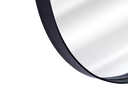Ver imagem 4 de Espelho Grande Oval com Moldura em Metal Corpo Inteiro 150 X 50 Cm Preto