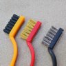 Kit de Escovas Multiuso Aço Latão e Nylon - 3 Peças - 3
