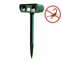 Ver imagem 3 de Repelente Solar Ultrassônico contra Animais e Pragas Escorpião Cobra Jardim Pombos Ratos Gambas Ab M