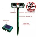 Ver imagem 6 de Repelente Solar Ultrassônico contra Animais e Pragas Escorpião Cobra Jardim Pombos Ratos Gambas Ab M