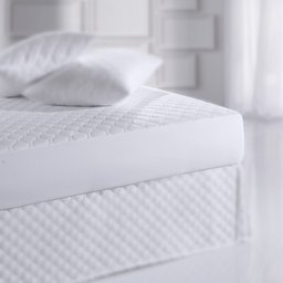 Protetor de Colchão Casal Altenburg com elástico Impermeável Boulevard Branco - 1