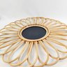 Espelho Decorativo Flor de Rattan 60x60cm Redondo Decoração - 5