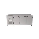 Ver imagem 2 de Balcão Refrigerado Inox 2m 3 P. C/ Pia Esquerdo 07733 Kofisa