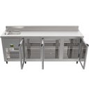 Ver imagem 4 de Balcão Refrigerado Inox 2m 3 P. C/ Pia Esquerdo 07733 Kofisa