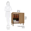 Ver imagem 3 de Balcão de Cozinha Canto Reto 1 Porta sem Tampo 95cm Vitra Luciane Móveis