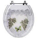 Ver imagem 1 de Tampa para Vaso Deca Convencional Branco com Borboleta Verde