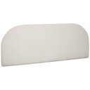 Ver imagem 1 de Painel Suspenso Cabeceira Orgânica Império para Box Casal 140cm Bouclê - Sofa Store:bouclê Bege Marf