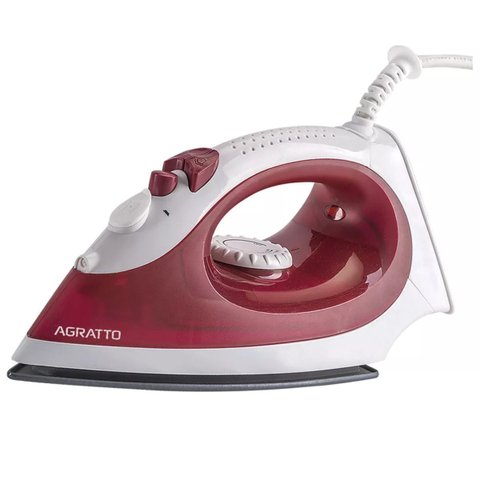 Ferro Passar Agratto Bravo Cerâmico Fc-02 220v Branco/rosa