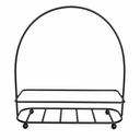 Ver imagem 1 de Cesto Organizador Retangular de Ferro com Alça Decorativa