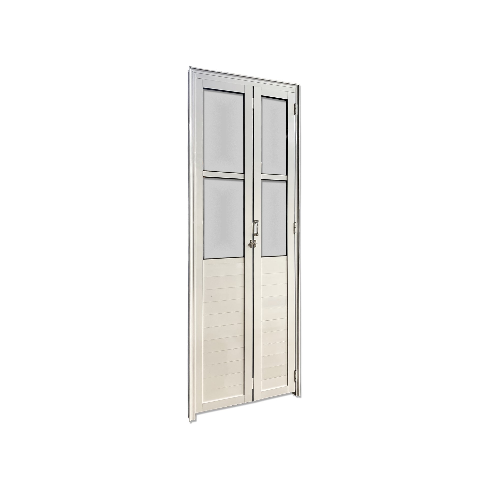 Porta Camarão Lambril com Vidro e 210x80 Branco - 2