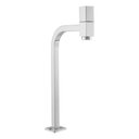 Ver imagem 3 de Torneira Cuba Banheiro Quadrada Link Metal Inox Cromo 90º