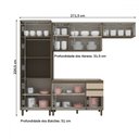 Ver imagem 4 de Cozinha Completa Connect 10 Portas 2 Gavetas Duna/cristal - Henn