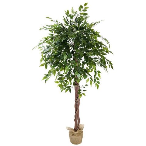 Árvore Planta Artificial Fícus 185cm Grande e Volumosa