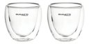 Ver imagem 1 de Conjunto 2 Xícaras De Café Com Parede Dupla 80Ml Bugatti