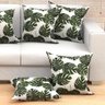 Kit Capa Almofada Costela de Adão Grande 4 Unidades 60cm x 60cm Tecido Jacquard - 2
