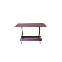 Ver imagem 2 de Mesa Dobrável Retangular 120x70 em Madeira Maciça Imbuia – Straub Web