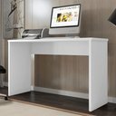 Ver imagem 3 de Mesa Escrivaninha Gávea Branco Tx 127cm para Estudo e Trabalho Home Office