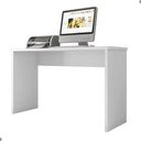 Ver imagem 1 de Mesa Escrivaninha Gávea Branco Tx 127cm para Estudo e Trabalho Home Office