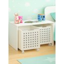 Ver imagem 1 de Baú Mesa de Cabeceira Atividades Infantil Organiza Decora