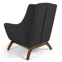 Ver imagem 4 de Kit 02 Poltronas Juliet Base De Madeira C-465 Chumbo