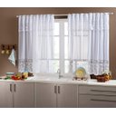 Ver imagem 1 de Cortina para Janela da Cozinha Renda Desenho de Tulipa