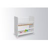 Mini Berço Moisés Bedside Grade Móvel Branco - Bela Casa Shop - 2