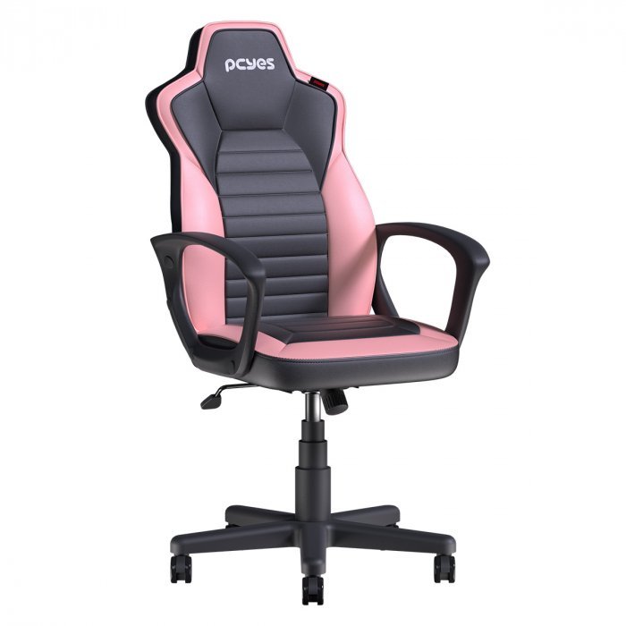 Cadeira de Escritório Rosa Sti Turbo Gamer Encosto Moderno Inclinação 180° em Couro Sintético - 5