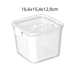 POTE HERMÉTICO SLIM 2.030ML COM CESTO - 2