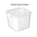 Ver imagem 2 de POTE HERMÉTICO SLIM 2.030ML COM CESTO