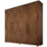 Guarda-Roupa Europa Palermo com 4 Portas e 3 Gavetas - 2