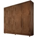 Ver imagem 2 de Guarda-Roupa Europa Palermo com 4 Portas e 3 Gavetas