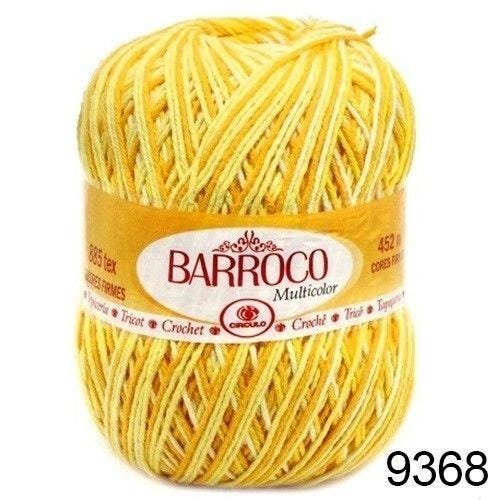 BARBANTE BARROCO MULTICOLOR 400G - 9368 - 1