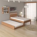 Ver imagem 5 de Cama auxiliar MDP CM8008 Amendoa - Gran Belo