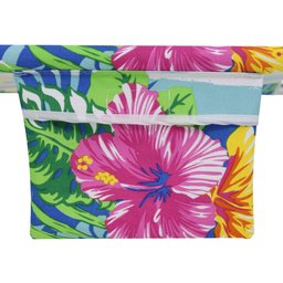 Cadeira Espreguiçadeira em Alumínio e Oxford Floral Bel - 6