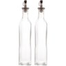 Kit 2 Frascos de Vidro para Vinagre Garrafa para Azeite com Bico Dosador 510ml Transparente - 1