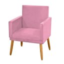 Ver imagem 1 de Poltrona Decorativa Nina Rosa